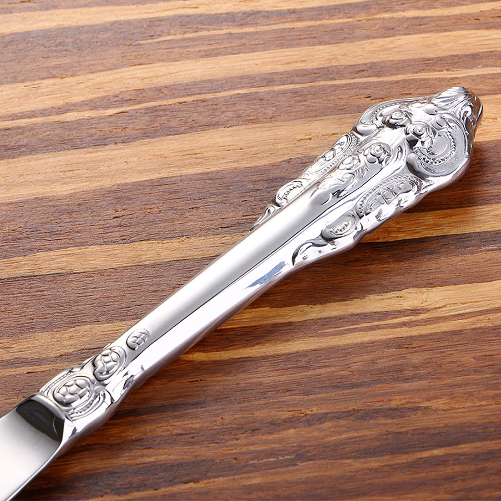 Amazon.co.jp: ゴールドシルバーウェアセット 18/10ステンレススチール